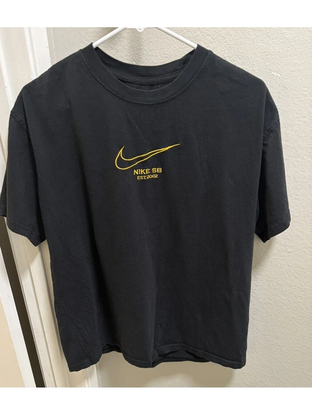 Nike SB Luxury Black And Gold Medium Shirt